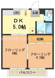 メゾンドMの間取り画像