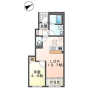 ハザマヒルズの間取り画像