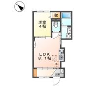 アウローラ東豊田の間取り画像