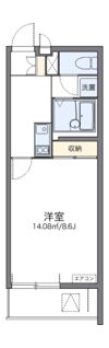 レオネクストシモンズの間取り画像