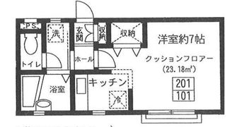 ベルメゾン・コンプタの間取り画像