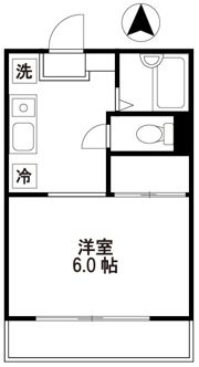 シャルマン西巣鴨の間取り画像