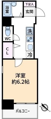 ヴェルステージ神田の間取り画像