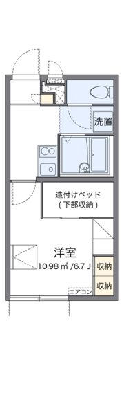 レオパレス英の間取り画像