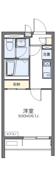 レオネクストsawaの間取り画像
