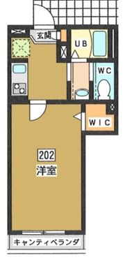 Flone Daitaの間取り画像