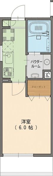 フラシア蒲田の間取り画像