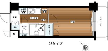 フェニックス三軒茶屋の間取り画像