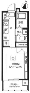 コートハウス上用賀の間取り画像