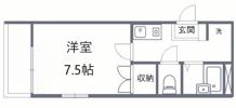 カオパレスNO.23の間取り画像