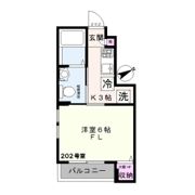 メゾンいずみの間取り画像