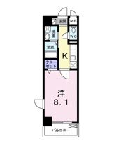 アルカディア世田谷の間取り画像
