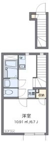クレイノ葵芳 2号館の間取り画像
