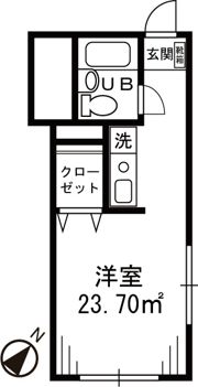オーシャンヒルズ東山の間取り画像