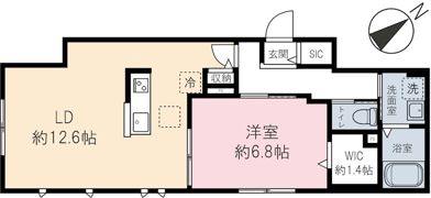 ConfortIの間取り画像