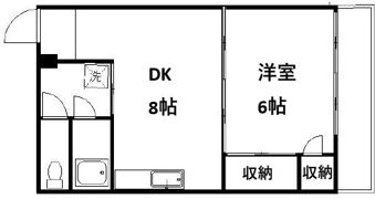 西大久保イレブンの間取り画像