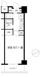 アーツ芝浦の間取り画像