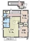 メゾン茶屋坂の間取り画像