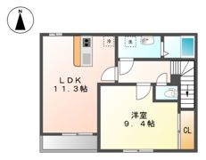 エクセルハイムの間取り画像