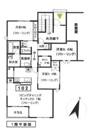 クラインヴァルト駒沢の間取り画像