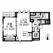スカイエ橘の間取り画像