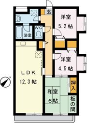 グレイス小手指の間取り画像