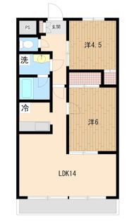 グランディールの間取り画像