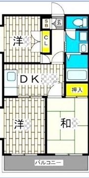 オリブマンションの間取り画像