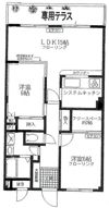 シンシアの間取り画像