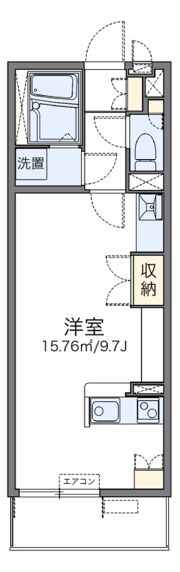 レオネクストアーバンブルーの間取り画像