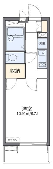 レオパレスソレアードIIの間取り画像