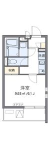 クレイノフロレゾン立川の間取り画像
