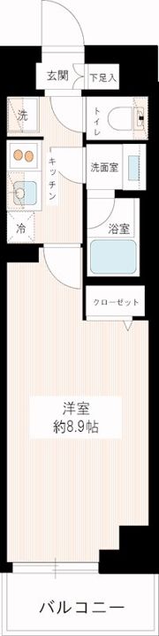 MAXIV平和台の間取り画像