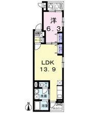 グランドール日暮里の間取り画像