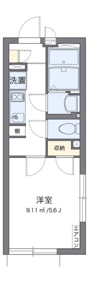クレイノポラリスIIの間取り画像