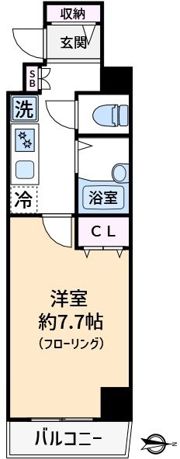 ヴェルステージ吾妻橋の間取り画像