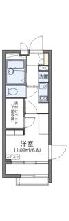 レオパレスヴェルレーヌの間取り画像