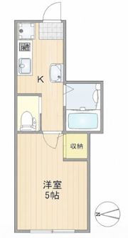 メゾンアライの間取り画像