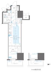 ZOOM信濃町の間取り画像