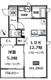 シャルムの間取り画像