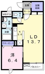 アレグリアの間取り画像