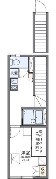 レオパレスメゾンの間取り画像