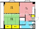 コスモ川久保の間取り画像