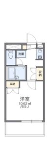 レオパレスヒルズ日野の間取り画像