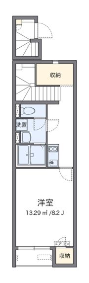 クレイノGARDEN 丘 IIの間取り画像