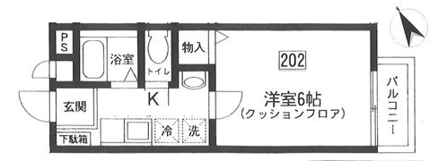 モンテピアIIの間取り画像