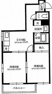 ローザングランデの間取り画像