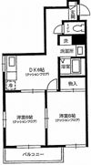 ローザングランデの間取り画像