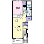 ソレアードAの間取り画像