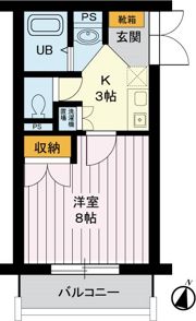 パインフィールドの間取り画像